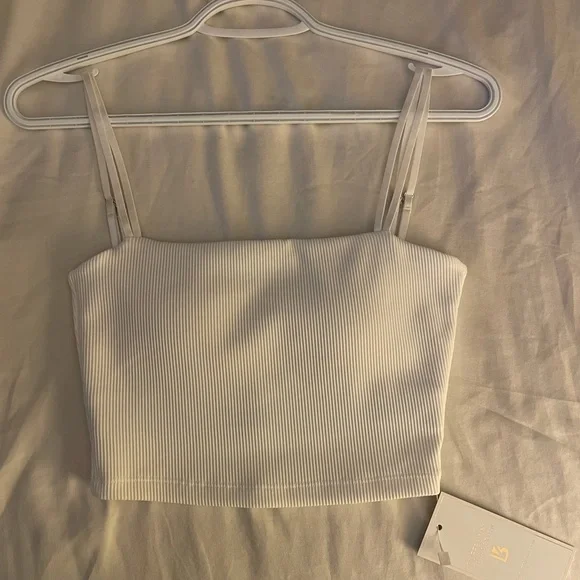 Material Girl Ribbed Tank - Picture 2 of 3